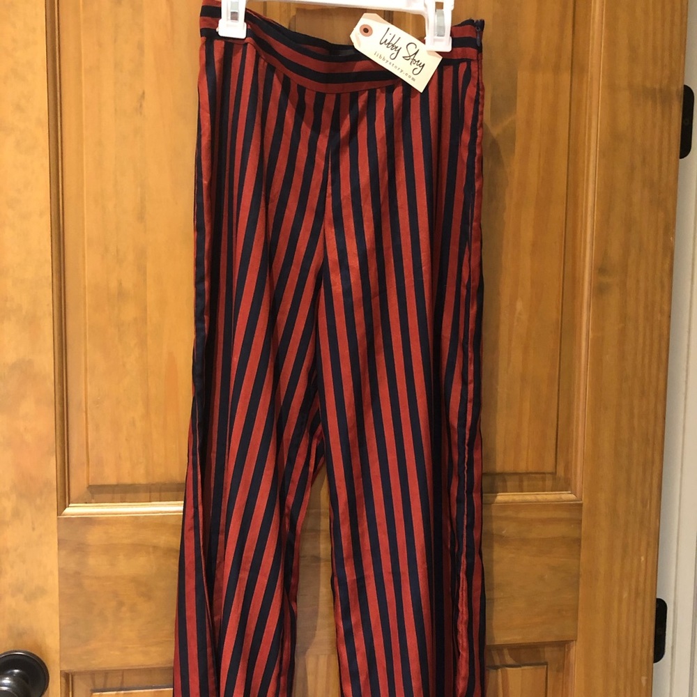 NWT Libby Story Striped Pants